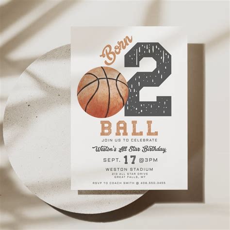 born 2 ball birthday|born 2 ball birthday invitations.